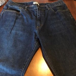 J Crew dark blue jeans